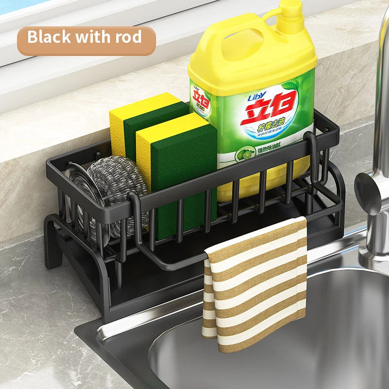 Kitchen Cleaning Cloth Storage Draining Rack