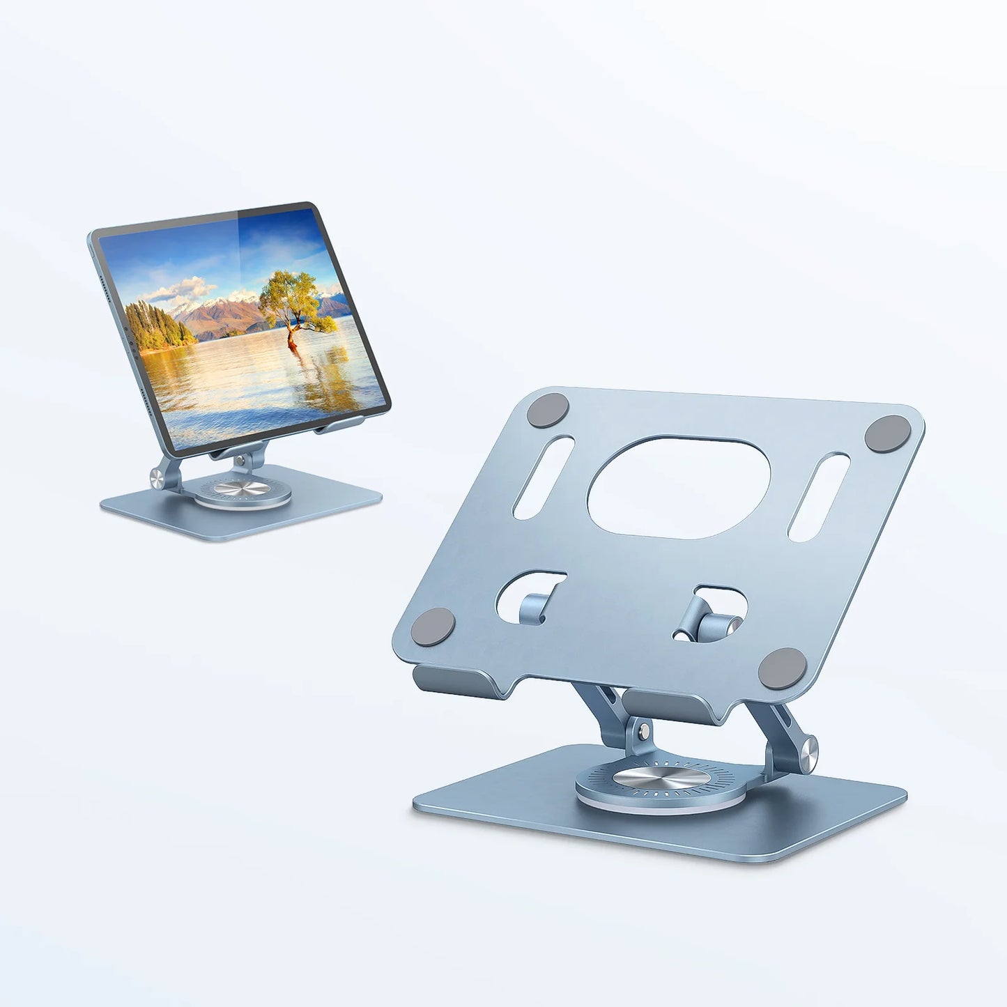 Tablet Stand Adjustable with 360 Swivel Base