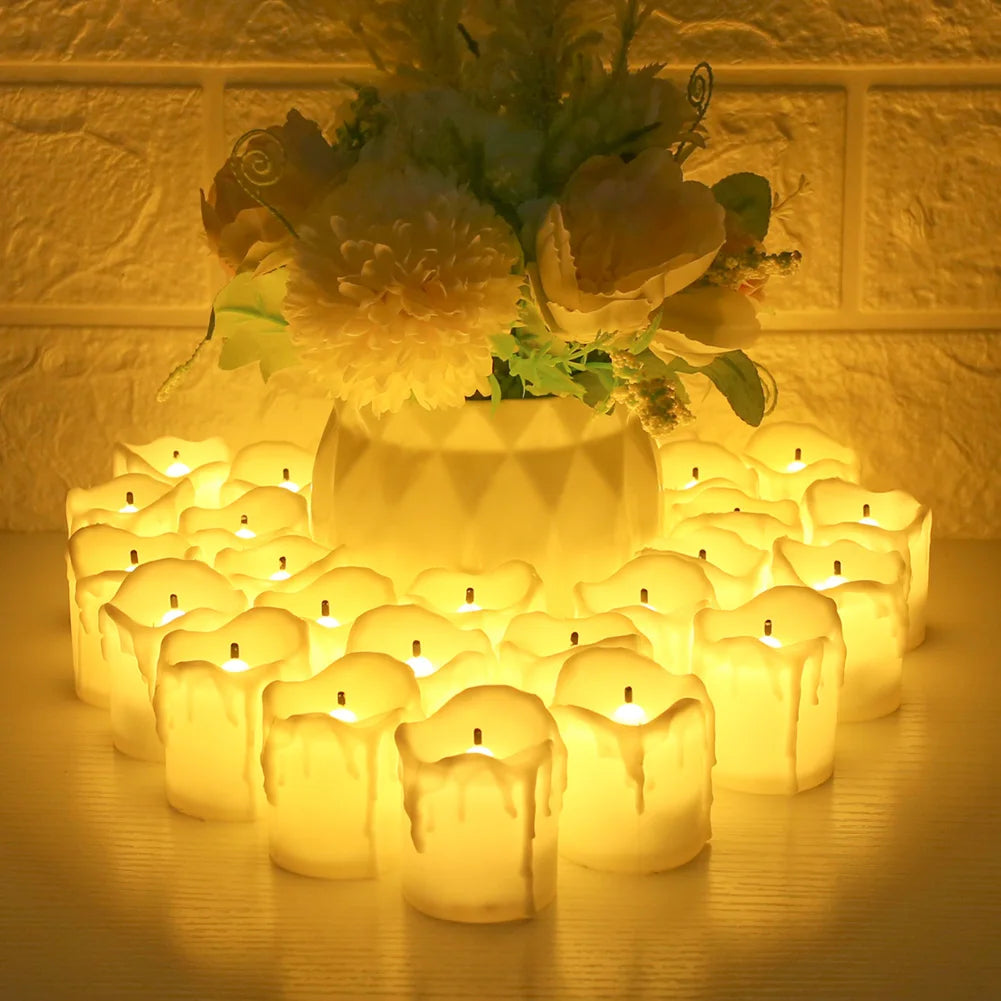 Candle Flameless Flickering LED Battery Operated