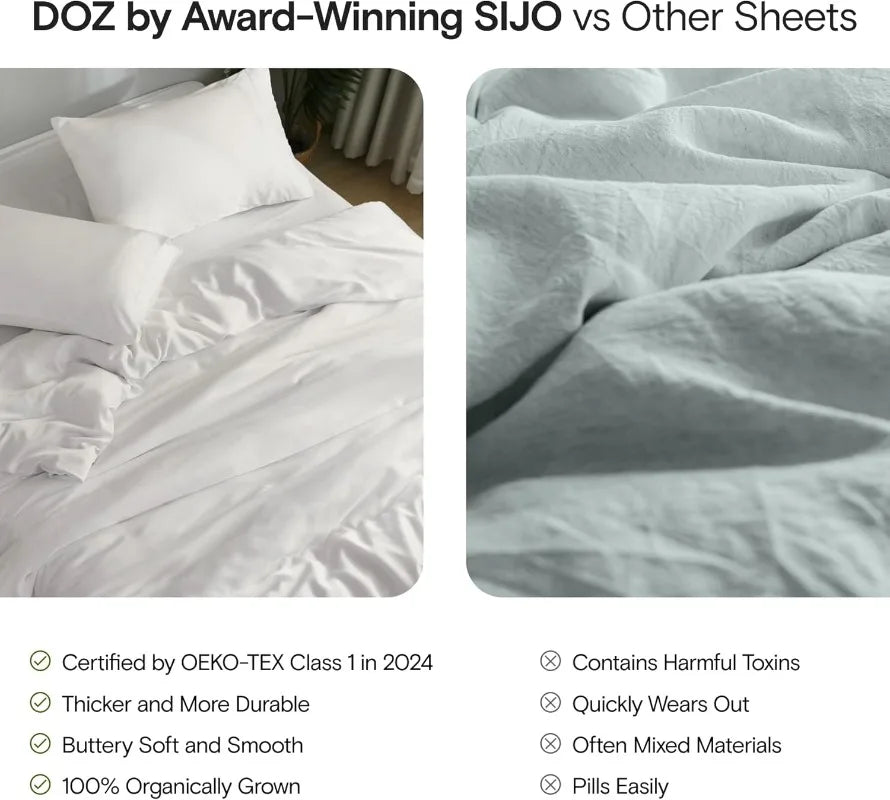 3 pc Queen Sheet Set
