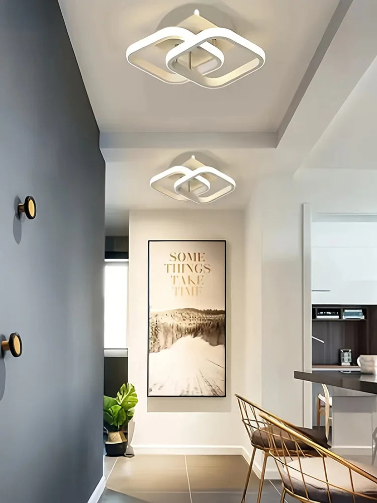 Double-Sided Square Ceiling Light