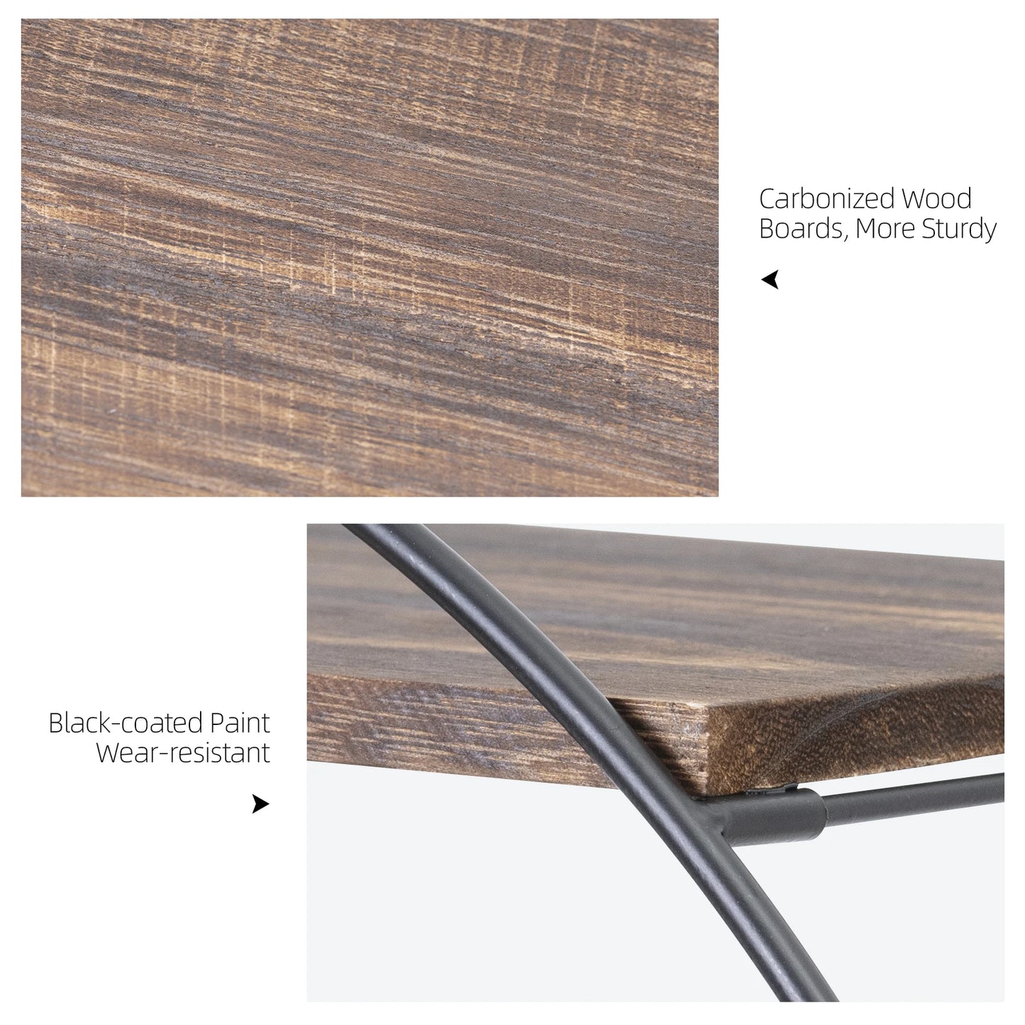 3 Tier Wall Hanging Shelf