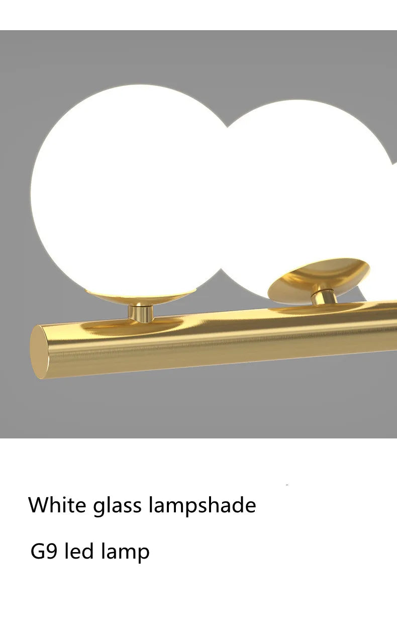 LED Glass Chandelier