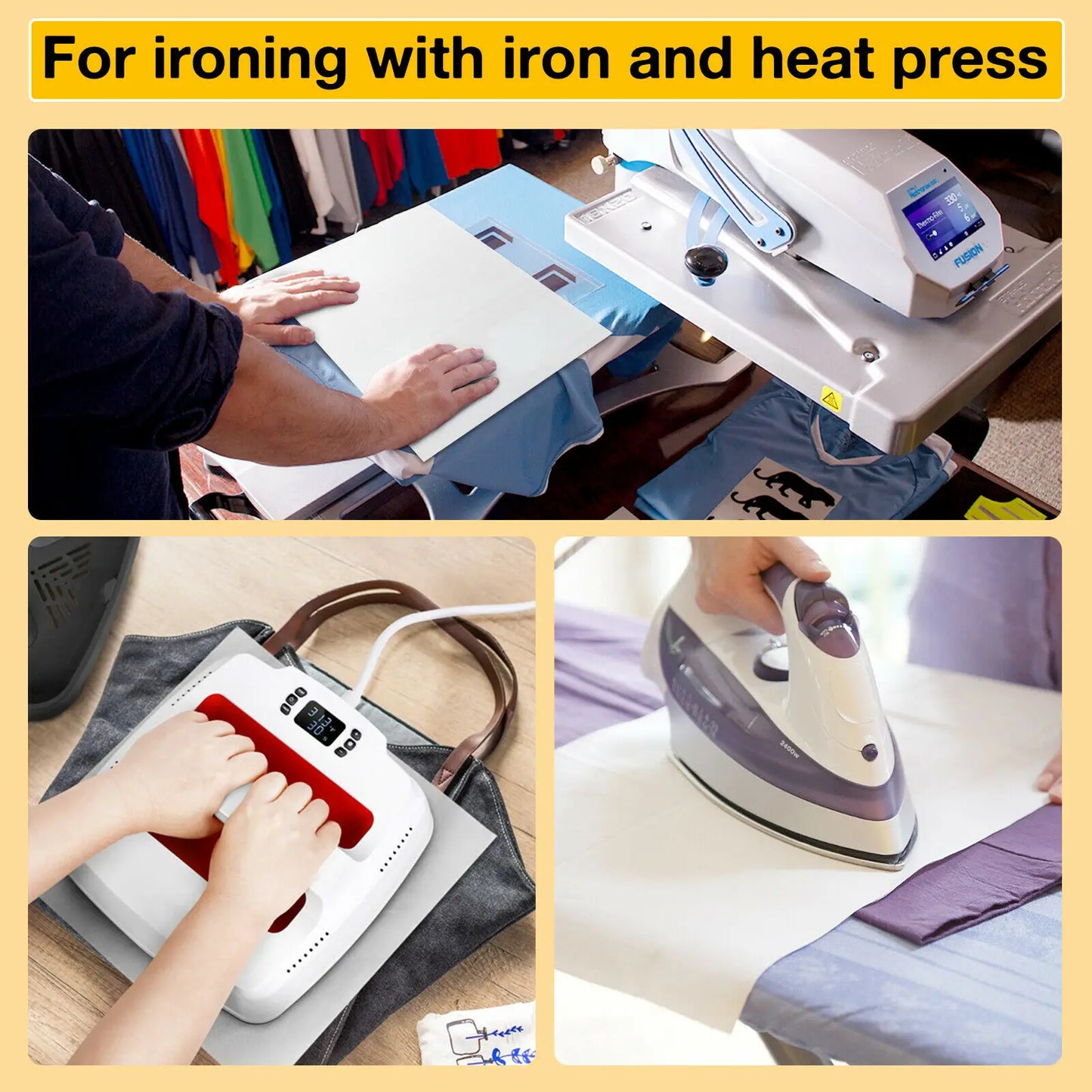 3pcs Reusable Heat Resistant Baking Mat