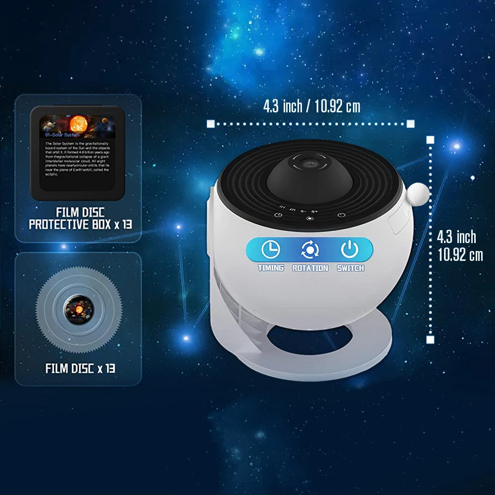13 in 1 Star, Planetarium Galaxy Projector, Night Light