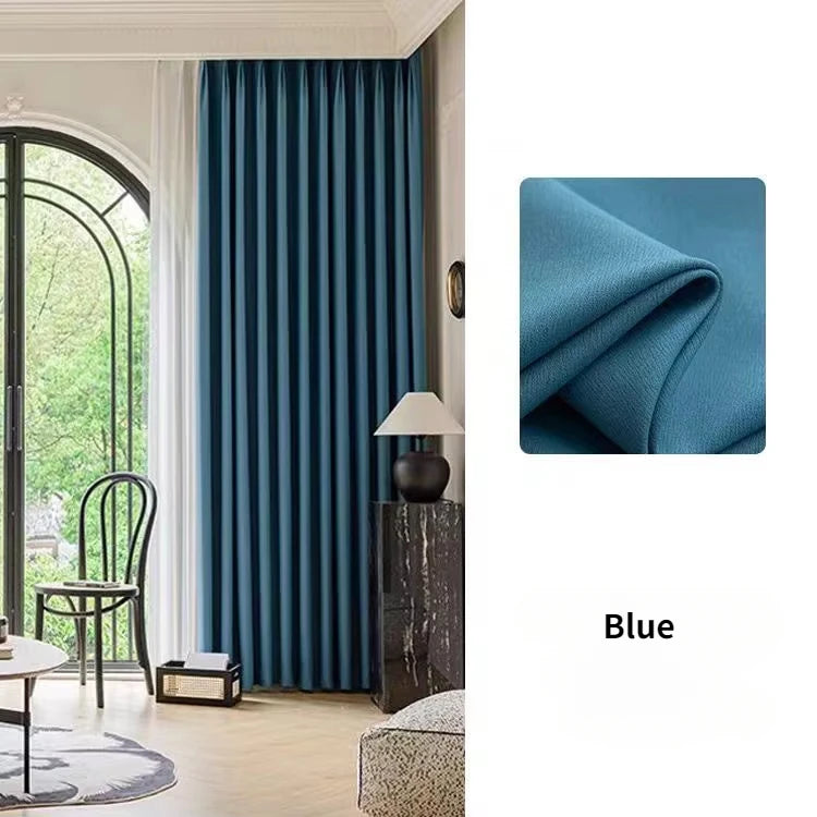 Blackout Curtains Linen Solid Color