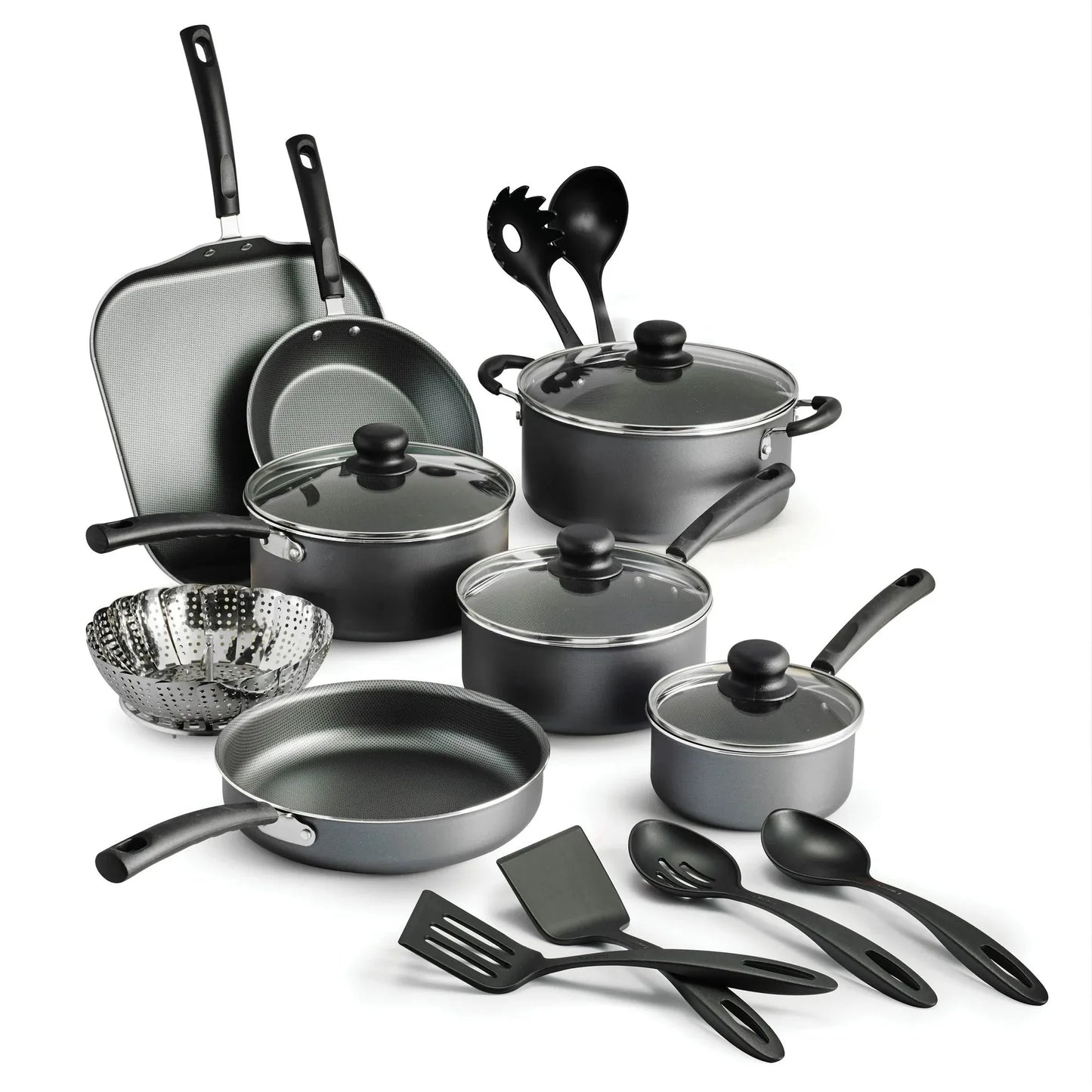 18-Piece Non-Stick Cookware Set