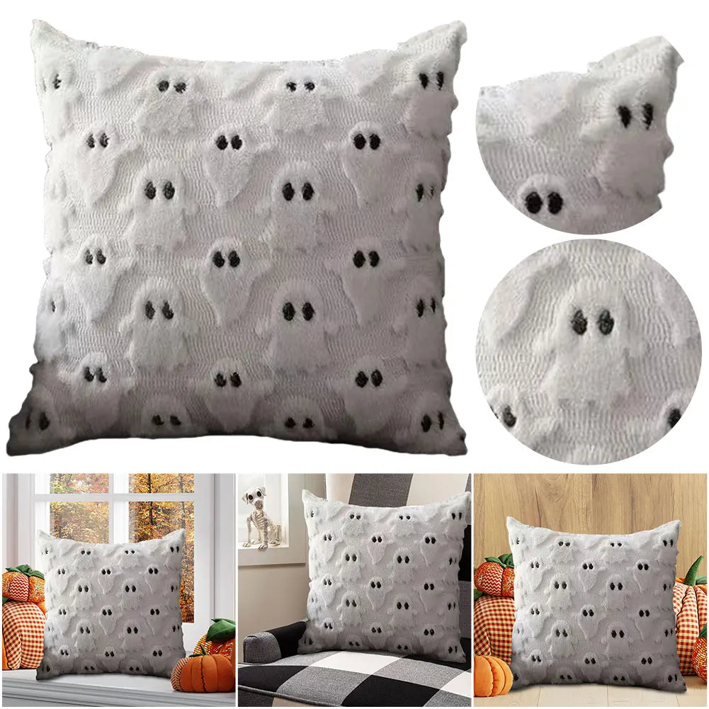 Halloween Ghost Pumpkin Pillowcase