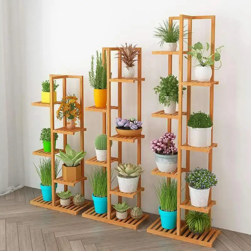 Plant Stand Bamboo 5 / 6  Tier