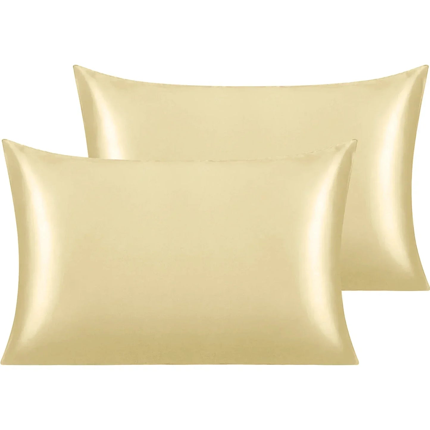 2 Pc Satin Pillowcase for Hair and Skin