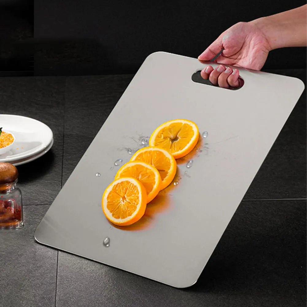 Stainless Steel Cutting Board Double Sided