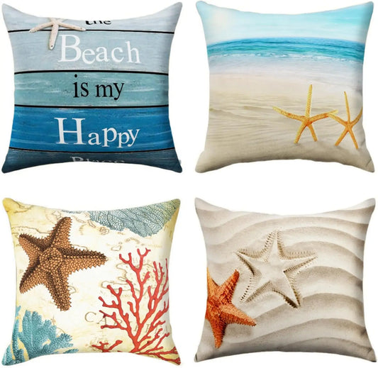 Set Of 4 Throw Pillow Covers