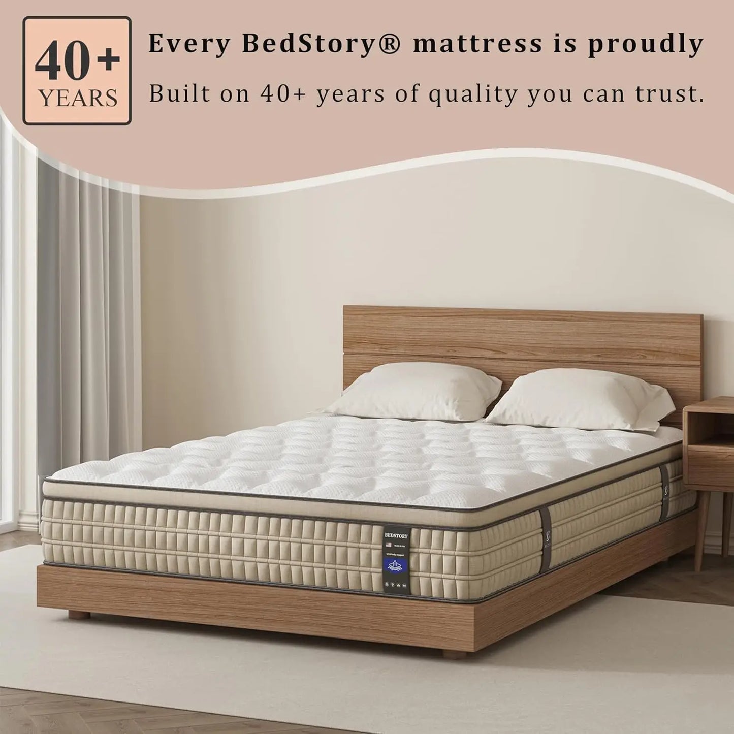 Hybrid Gel Memory Foam Mattress