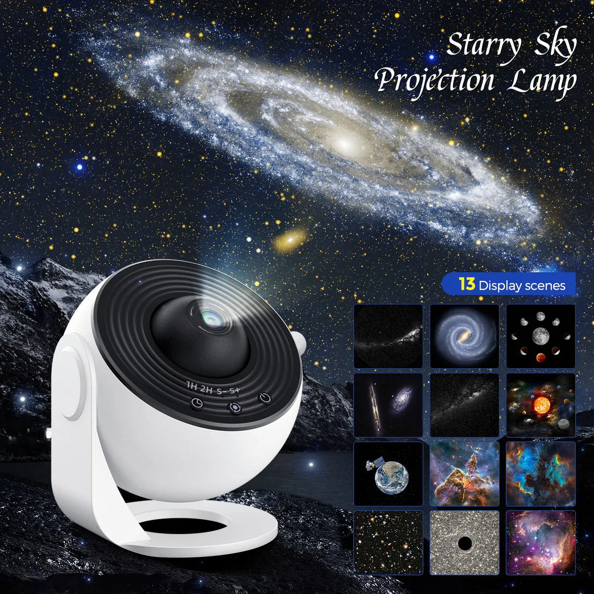 13 in 1 Star, Planetarium Galaxy Projector, Night Light