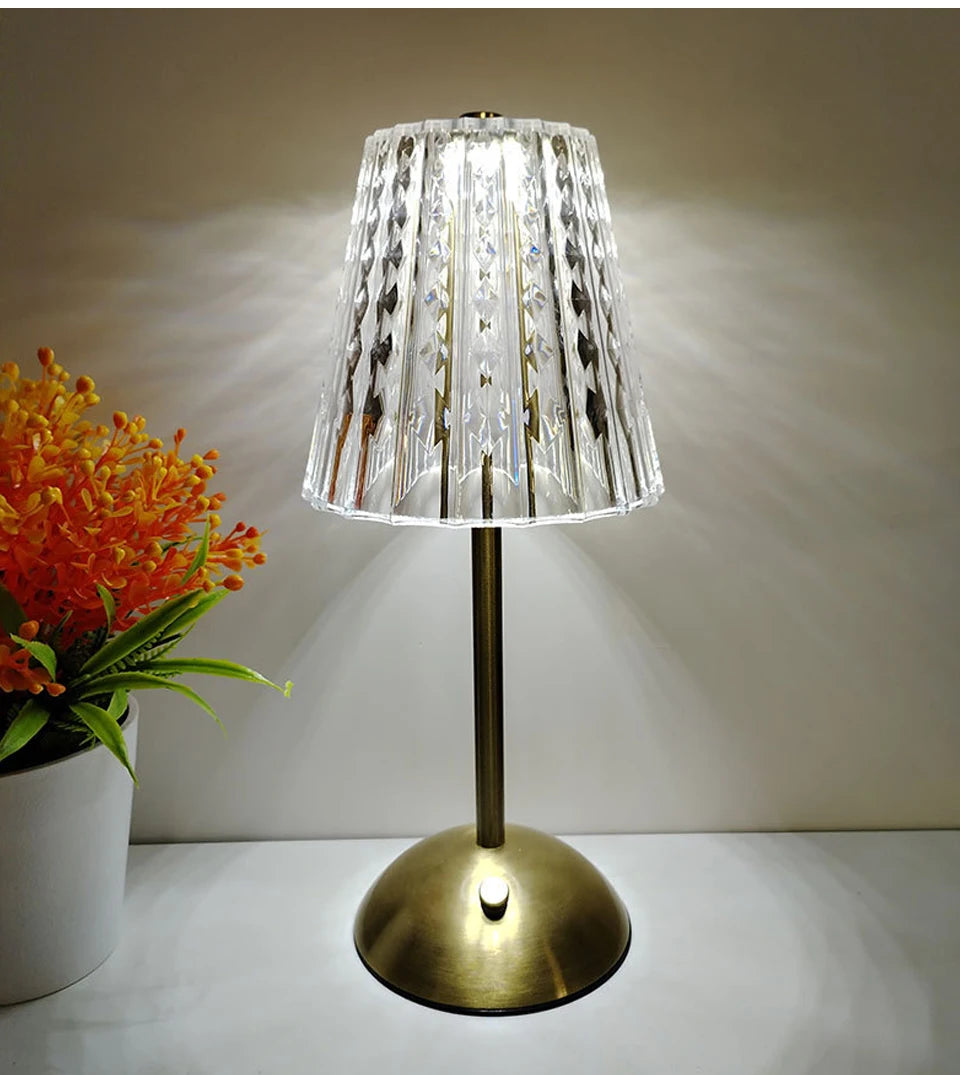 LED Table Lamp Touch Sensor Dimmable Night Light