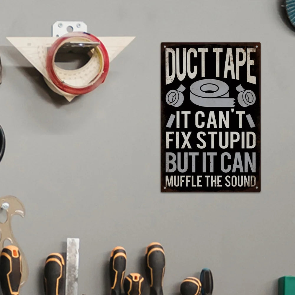 Funny Sarcastic Metal Sign 7.8 X 11.8 Inches