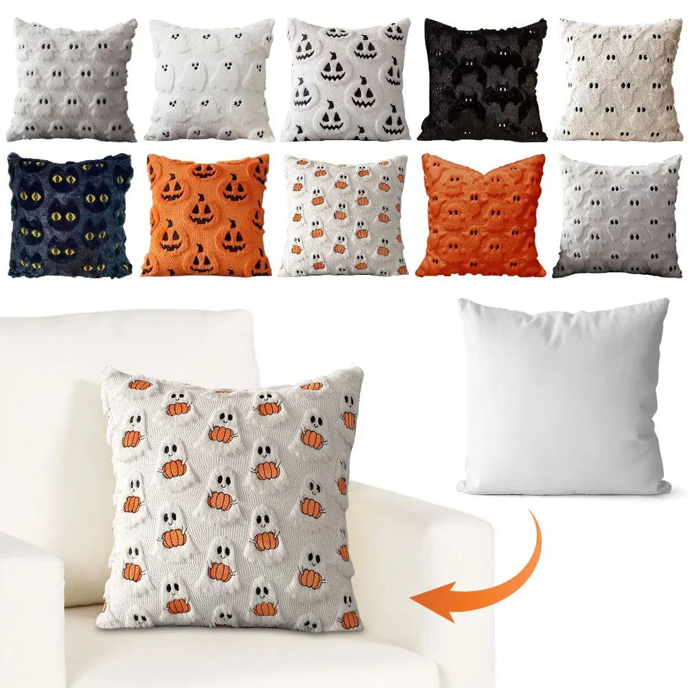 Halloween Ghost Pumpkin Pillowcase