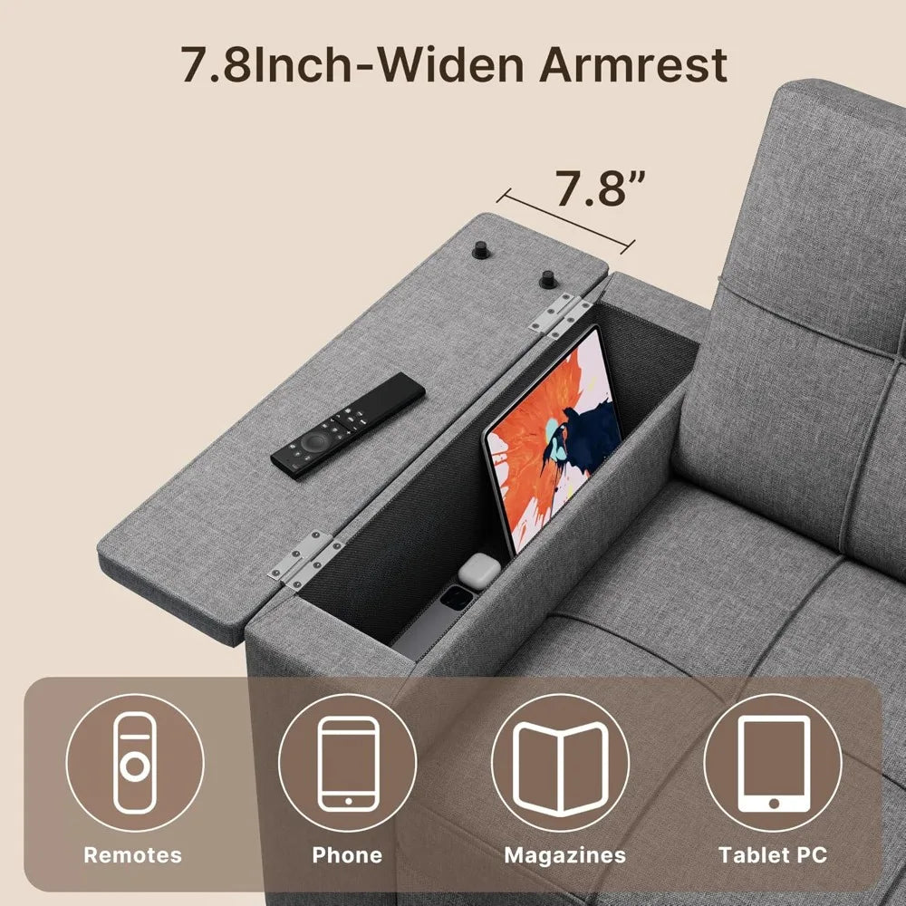 Convertible Sofa Bed, Queen Size Sleeper