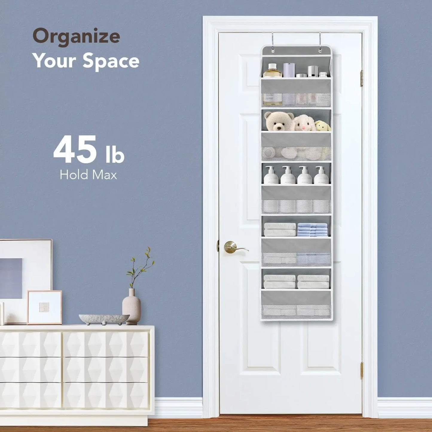 5 Layer Hanging Organizer Over The Door