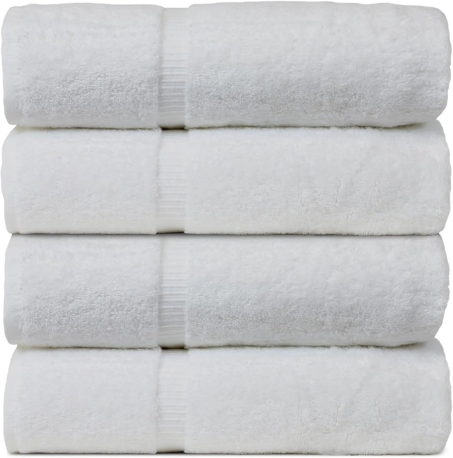 Super absorbent bath towel set of 4