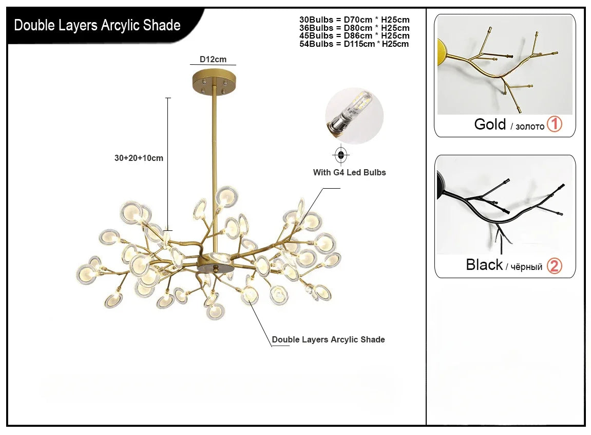 Firefly LED Chandelier