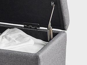 42'' Storage Ottoman Bench