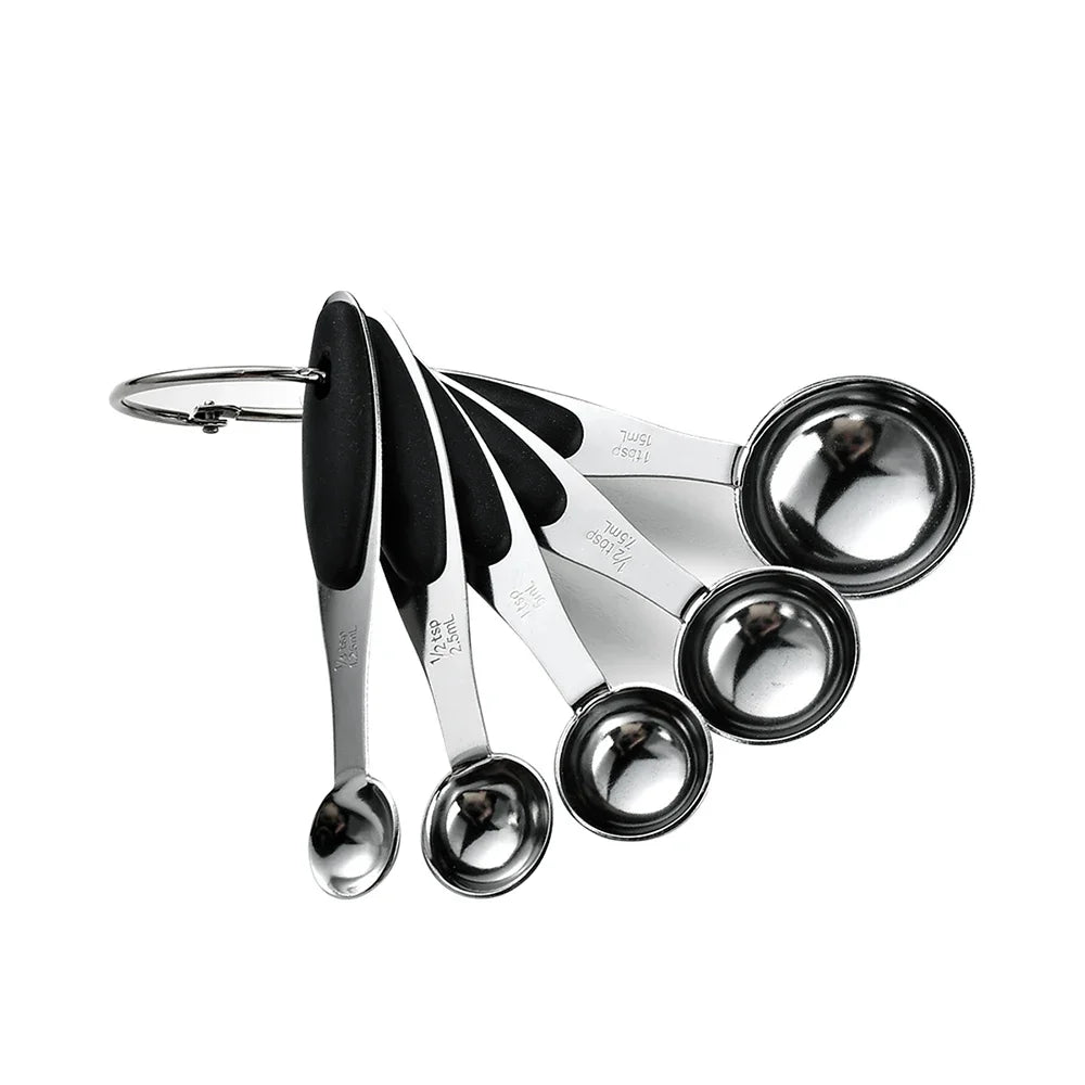 Stainless Steel Measuring Cups And Spoons