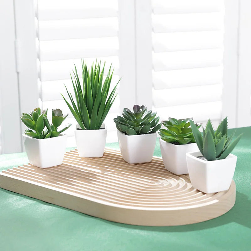 1SET Simulation Mini Potted Plant