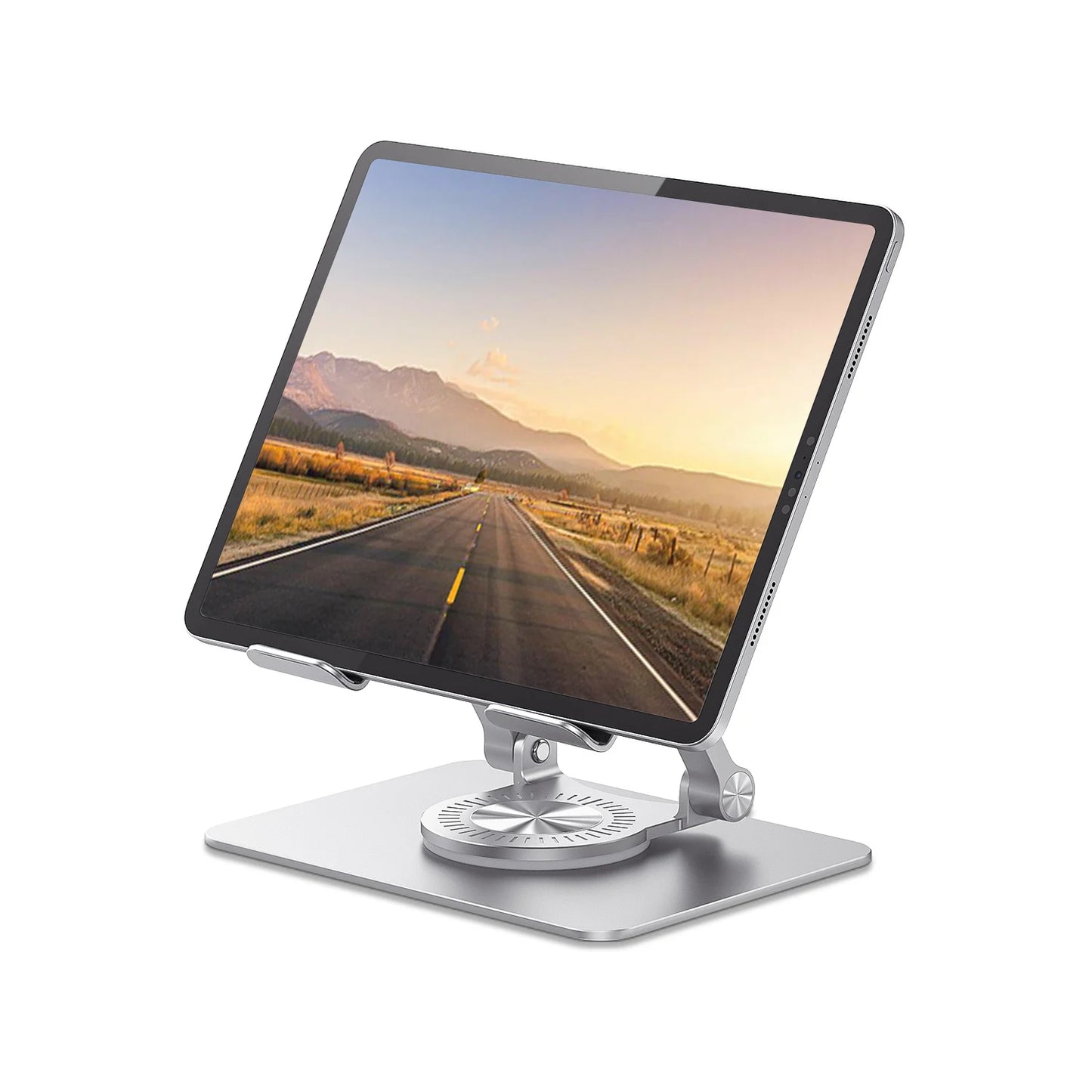 Tablet Stand Adjustable with 360 Swivel Base