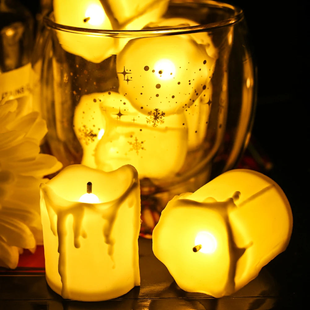Candle Flameless Flickering LED Battery Operated