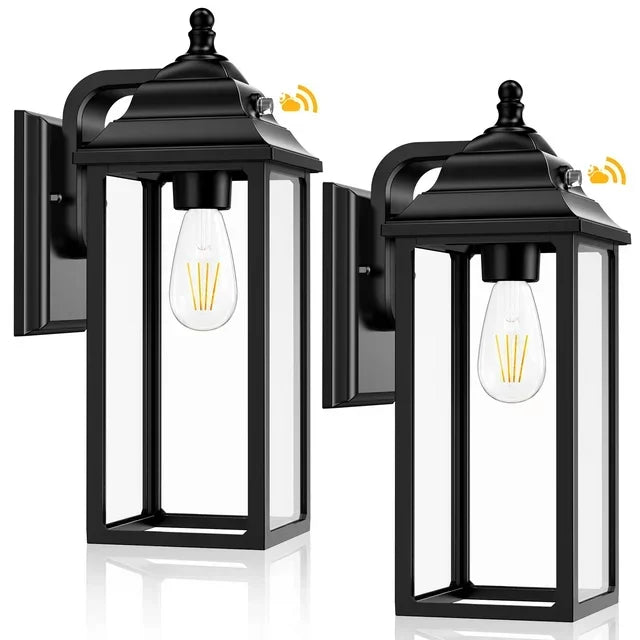 Set of 2 Wall Mount Outdoor Lights