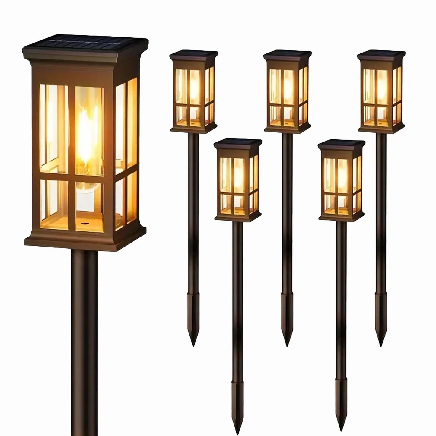 2/6/8 Pack Solar Pathway Lights