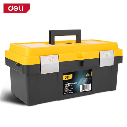 Tool Box Storage Organizer with Secure Latch